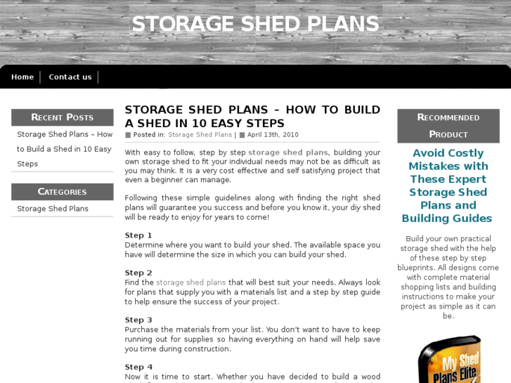 www.storageshedplans101.com