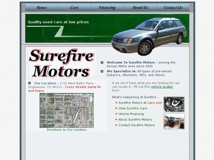 www.surefiremotors.net