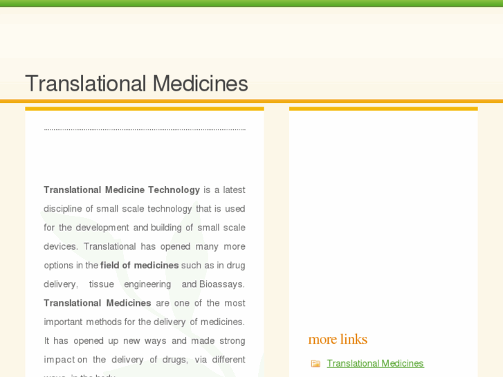 www.translationalmedicines.org