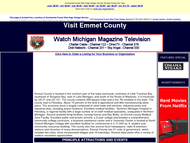 www.visitemmetcounty.com