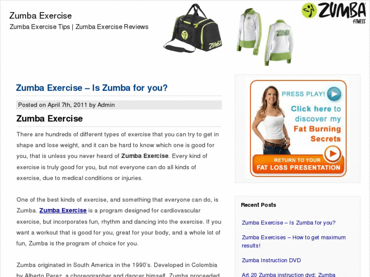 www.zumbaexercise.org