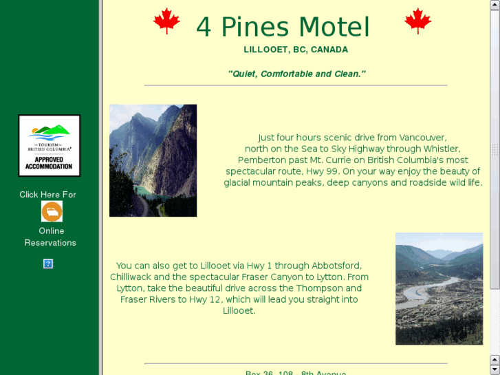 www.4pinesmotel.com