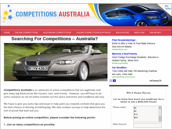 www.competitionsaustralia.net.au