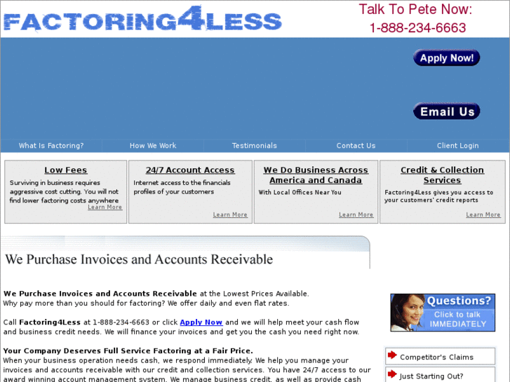 www.factoring4less.com