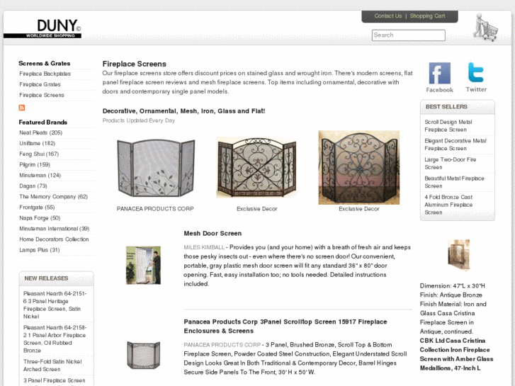 www.fireplace-screen.net