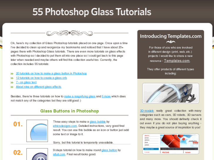 www.glasstutorials.com