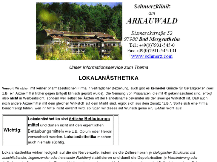 www.lokalanaesthetika.de