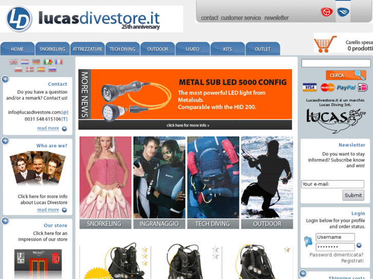 www.lucasdivestore.it