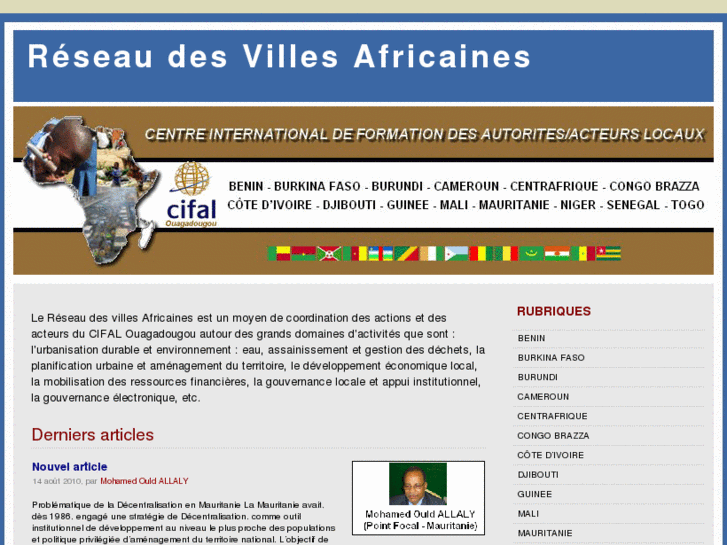 www.reseau-villes-africaines.org