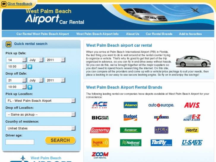 www.westpalmbeachairportcarrental.com