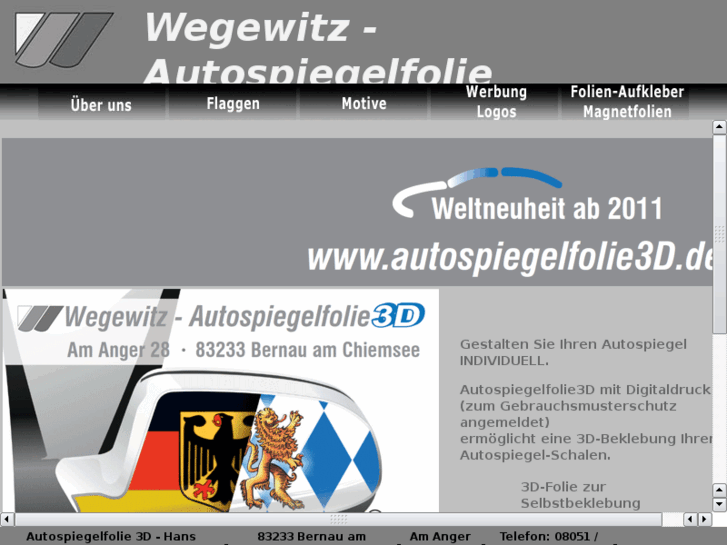 www.3dautospiegelfolie.com