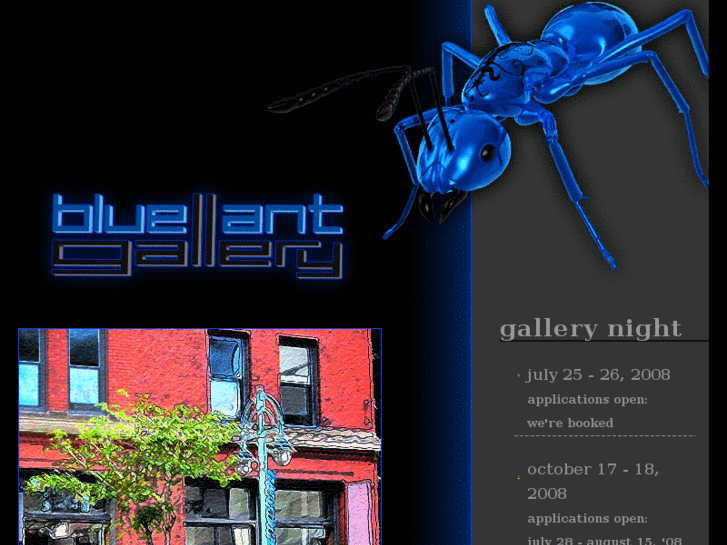 www.blueantgallery.com