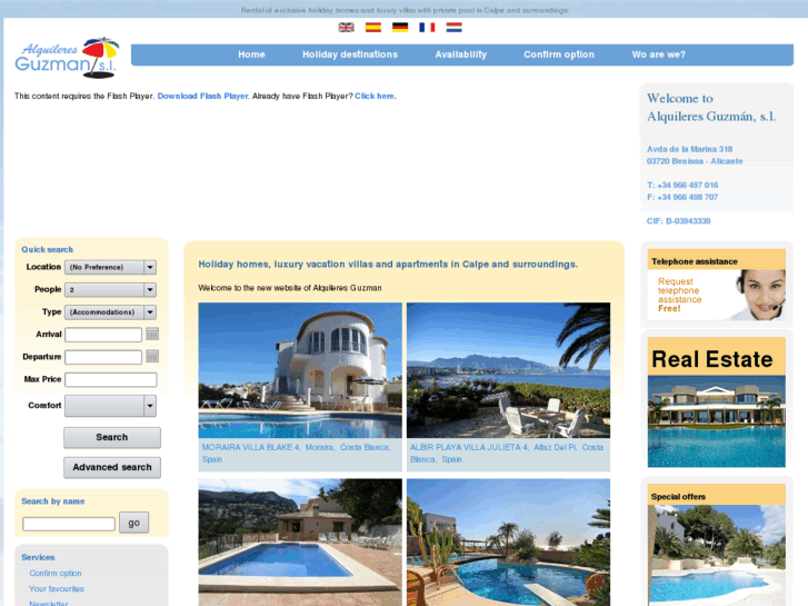 www.calpevillas.es