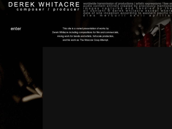 www.derekwhitacre.com