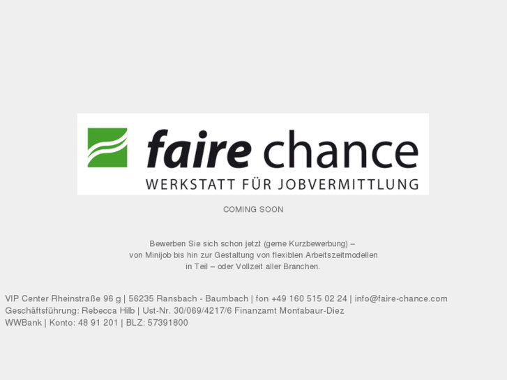 www.faire-chance.biz