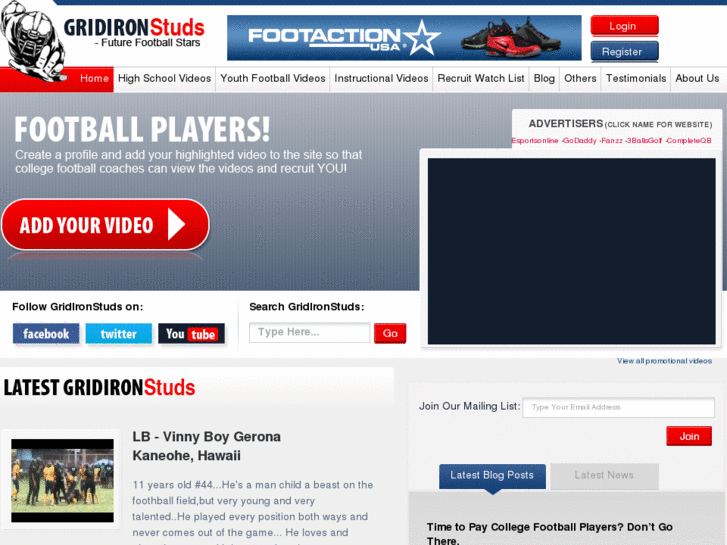 www.gridironstuds.com