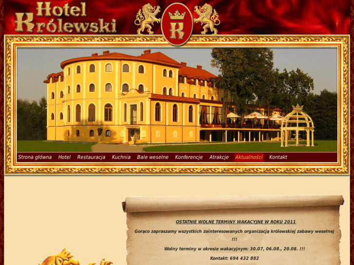 www.hotelkrolewski.com.pl