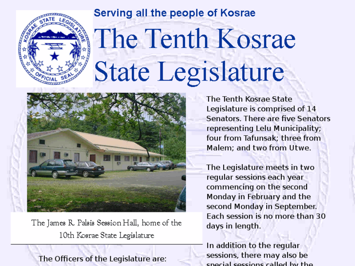 www.kosraelegislature.org