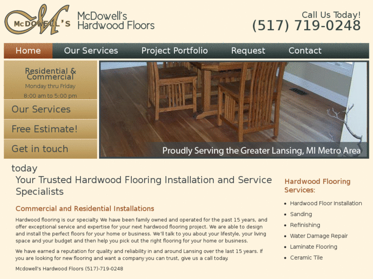 www.mcdowellshardwoodfloors.com