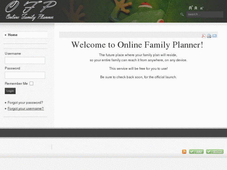 www.onlinefamilyplanner.com