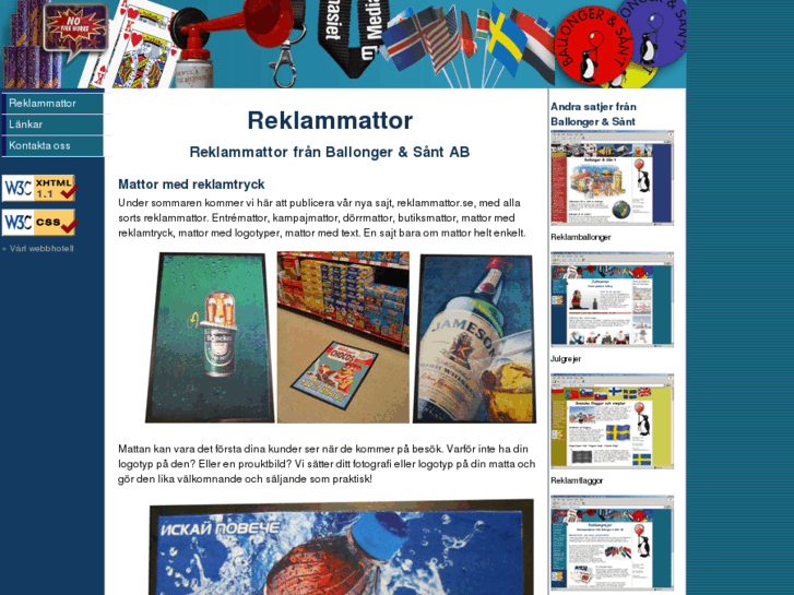 www.reklammattor.se