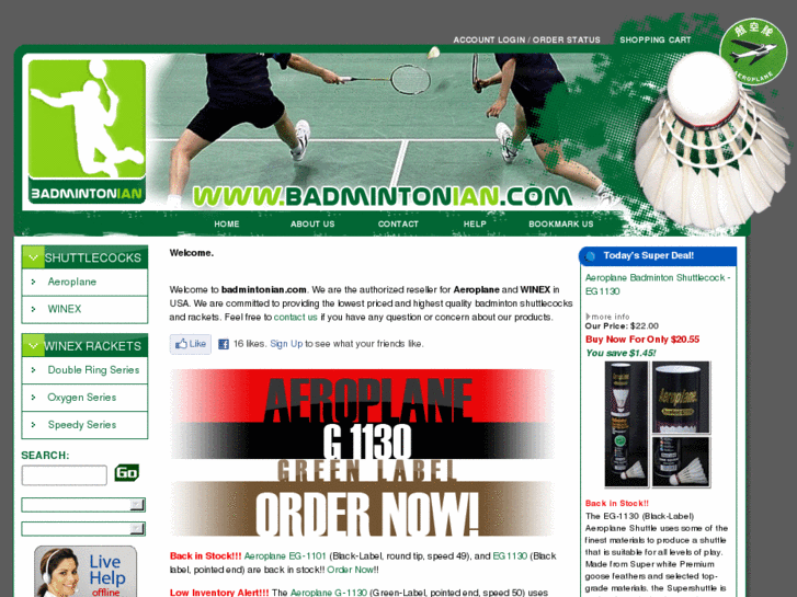 www.shuttlecocks101.com