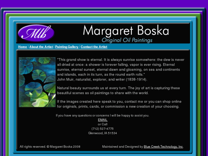 www.artist-margeboska.com