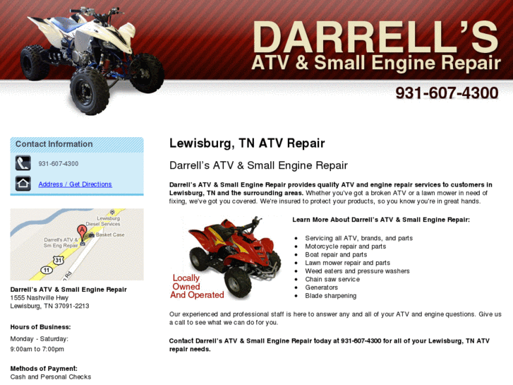 www.darrellsatvandsmallengine.com