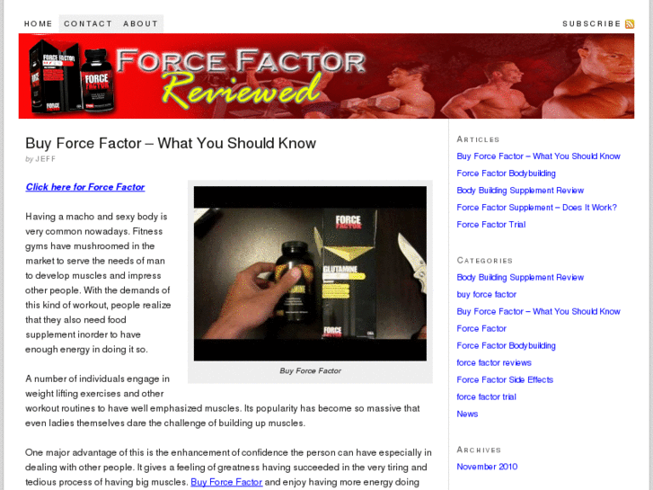 www.forcefactorreviewed.com