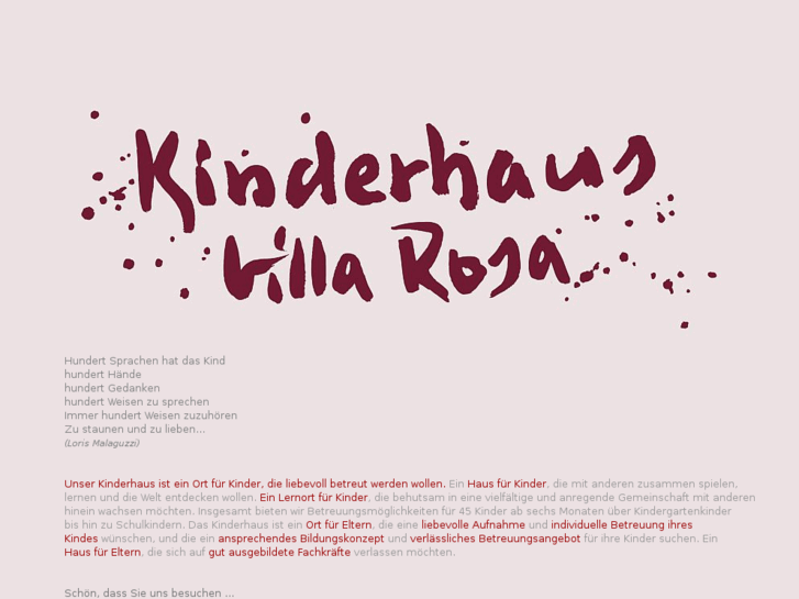 www.kinderhaus-villa-rosa.com