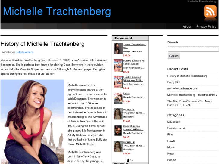 www.michelletrachtenberg.net