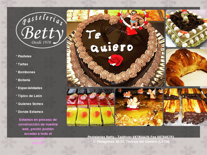 www.pasteleriasbetty.es