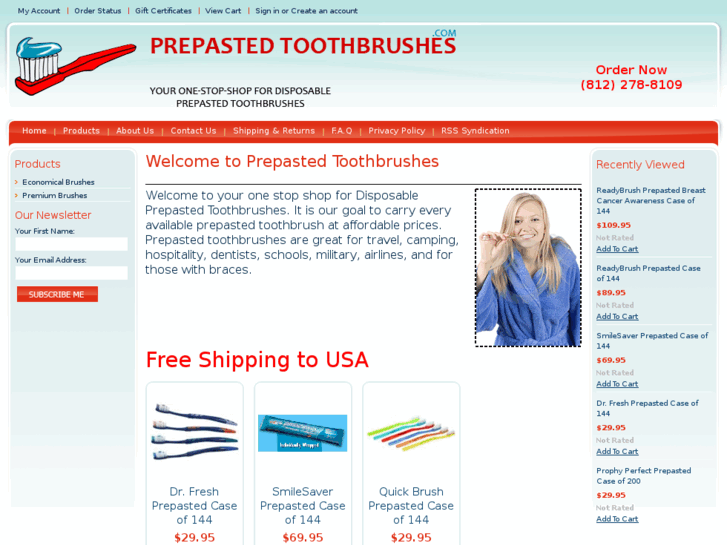 www.prepastedtoothbrushes.com