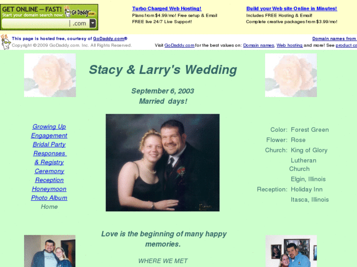 www.stacyandlarryswedding.com