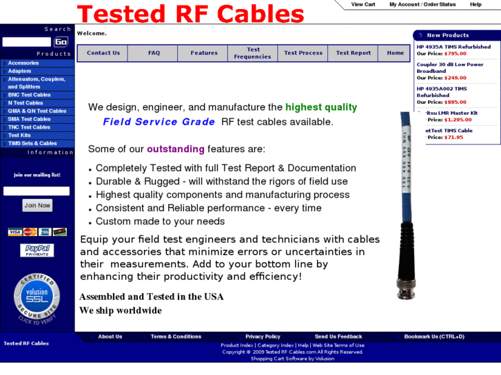 www.testedrfcables.com