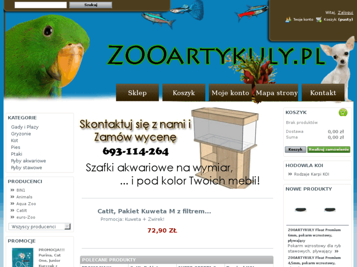 www.zooartykuly.pl