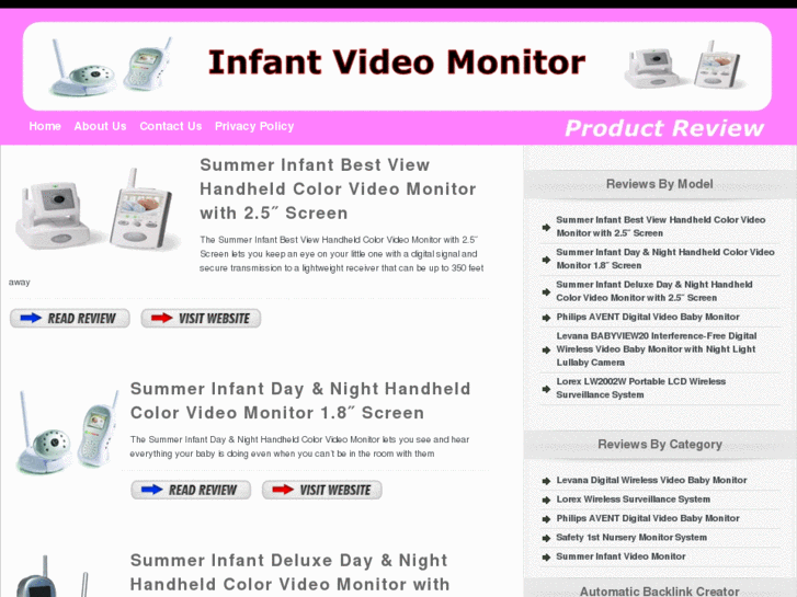 www.babyinfantvideomonitor.com