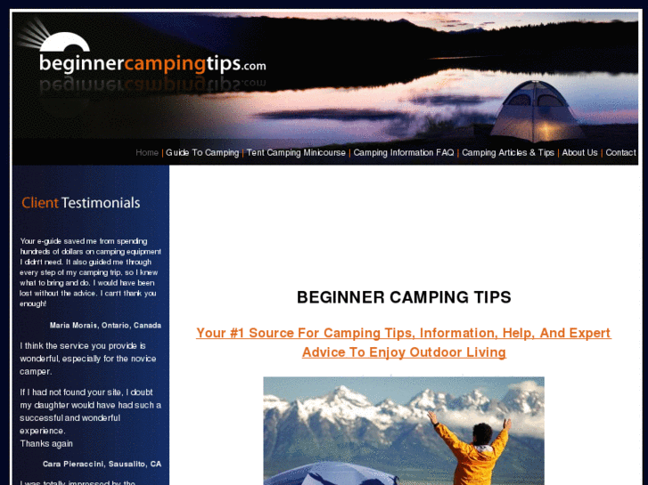 www.beginnercampingtips.com