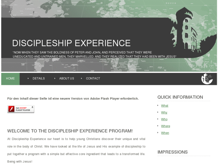 www.discipleshipexperience.com