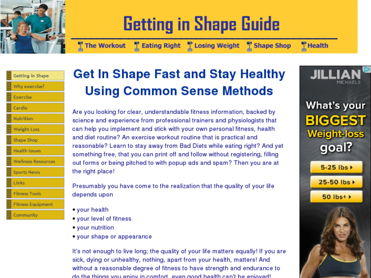 www.gettinginshapeguide.com