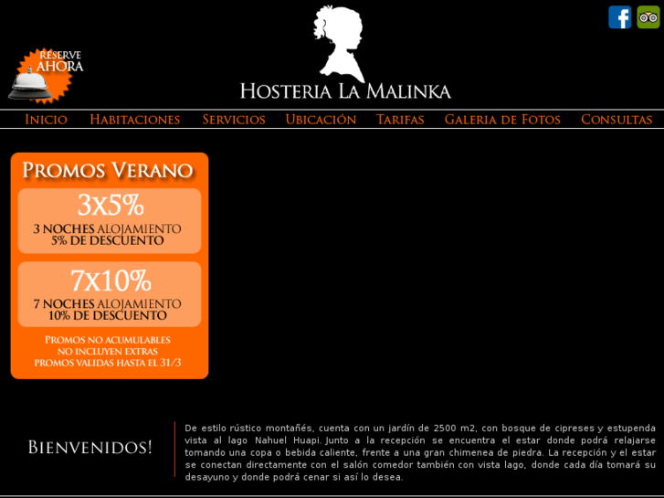 www.hosterialamalinka.com.ar