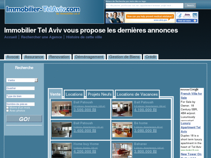 www.immobilier-telaviv.com