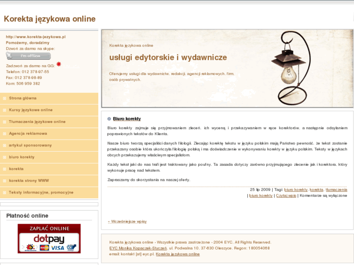 www.korekta-jezykowa.pl