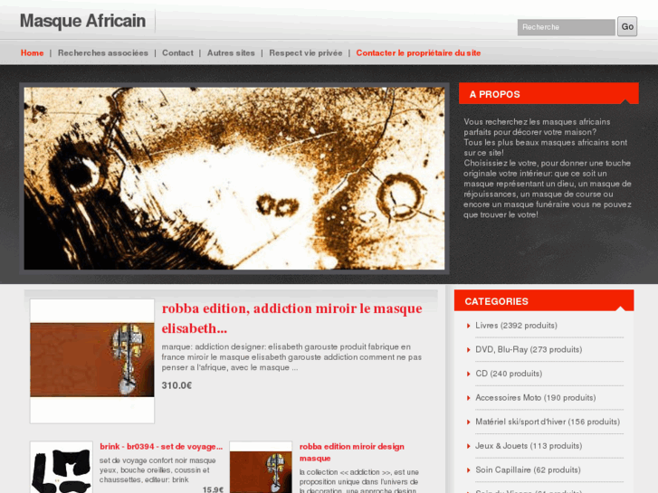 www.masqueafricain.com
