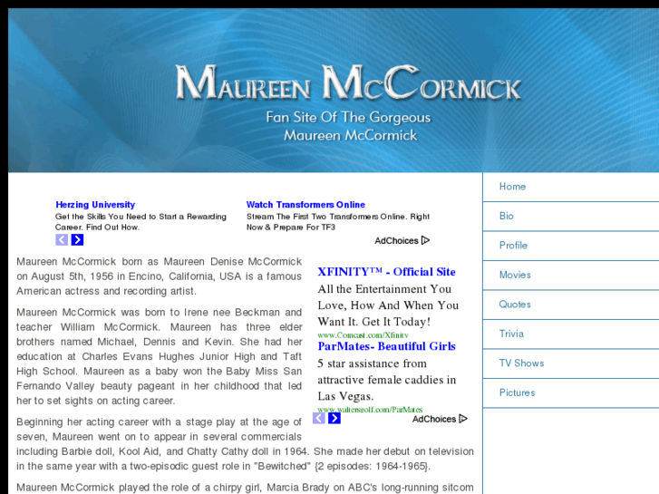 www.maureenmccormick.net