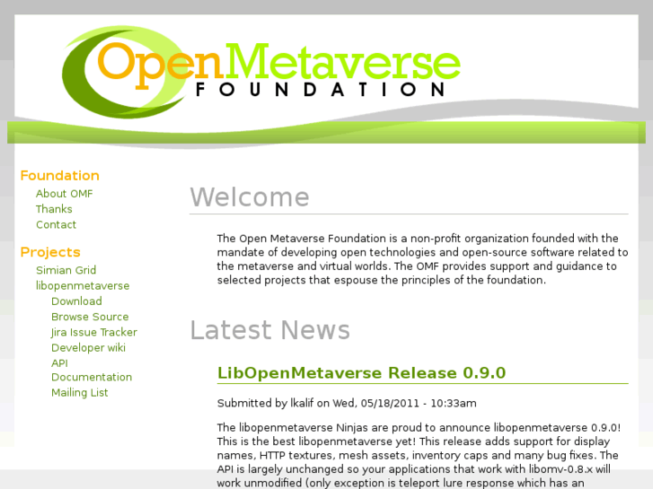 www.openmetaverse.org