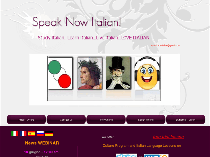 www.speaknowitalian.com