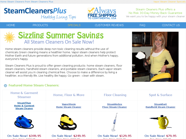 www.steamcleanersplus.com