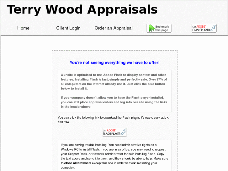 www.terrywoodappraisals.com