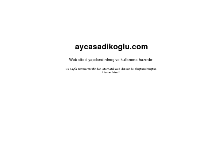 www.aycasadikoglu.com